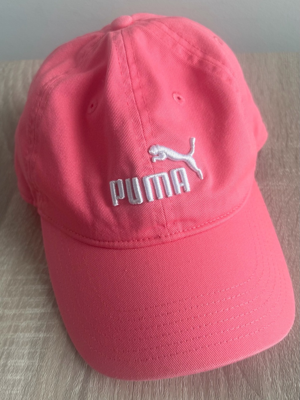 Puma Coral Pink Baseball Cap